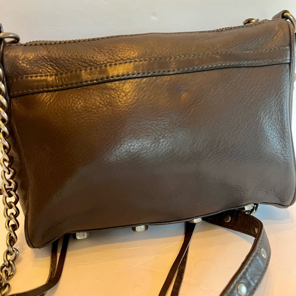 Rebecca Minkoff MAC leather crossbody gray - Picture 6 of 8